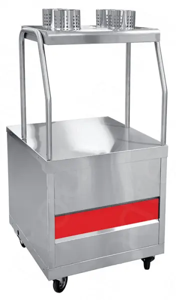 Прилавок для приборов и подносов ПСП-70ПМ передвижной Абат