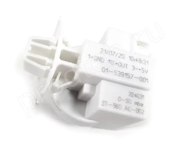 Прессостат (реле давления) 0-50 мбар ø5.5 Angelo Po, Colged, Elettrobar