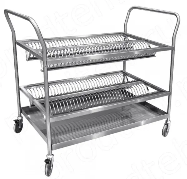 Тележка для транспортировки тарелок ТСТ-100-4 Абат