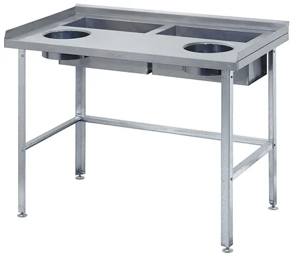 Стол для доочистки СО-С-2-1500.800-02 (СО-2/1500/800) Atesy
