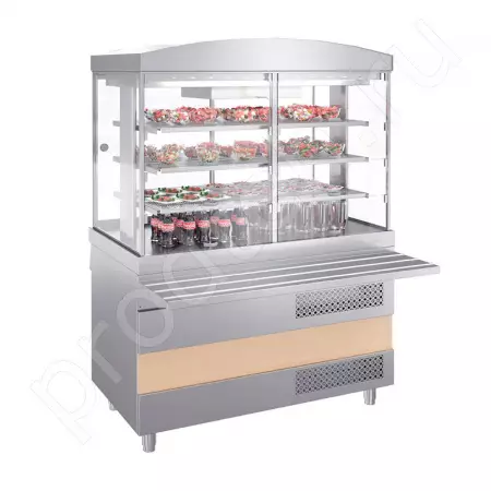 Холодильная витрина ХВ-1200-02 Ривьера Atesy