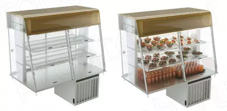 Прилавок холодильный Регата ХВ-1200-1370-02 Atesy
