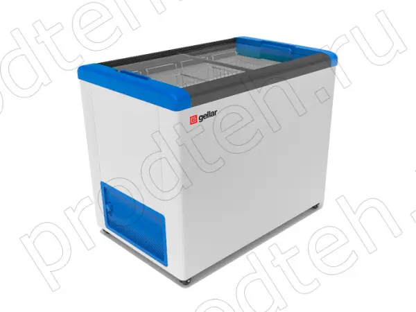 Ларь морозильный FG 350 C Gellar прямое стекло