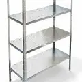 Стеллажи кухонные на нержавеющем каркасе