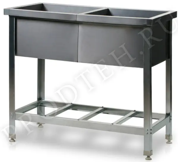 Ванна моечная двухсекционная ВМ 2/450 T-Real