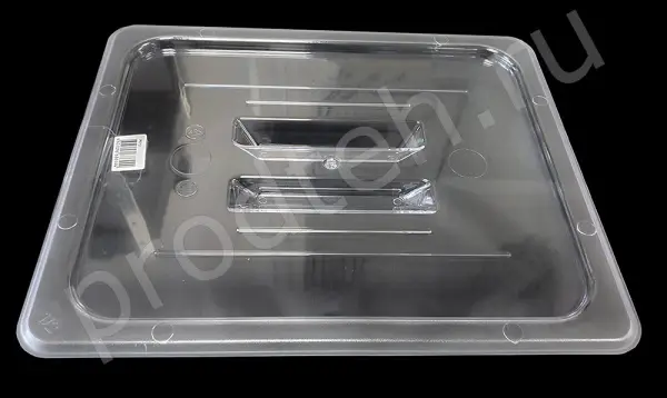 Крышка гастроемкости GASTRORAG PC12 GN 1/2 (325х265) поликарбонат