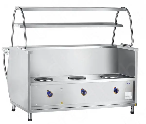 Мармит 1-х блюд трёхконфорочный ПМЭС-70М-01 (Патша) Абат