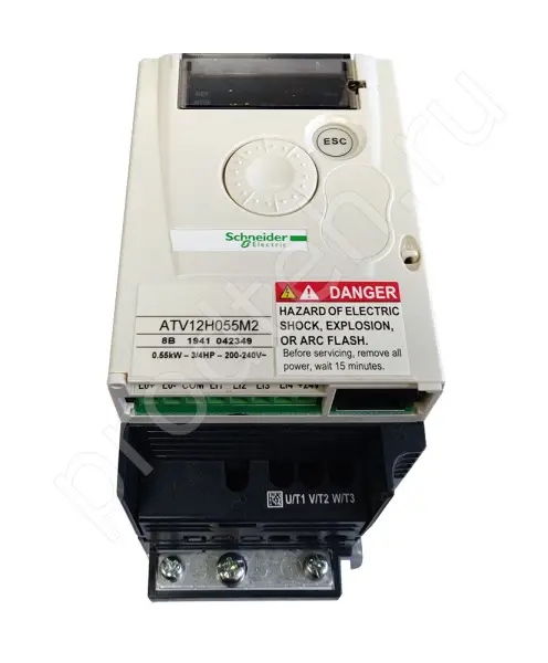 Преобразователь частоты ATV 12 0.55 кВт 240В 1Ф 120000061312