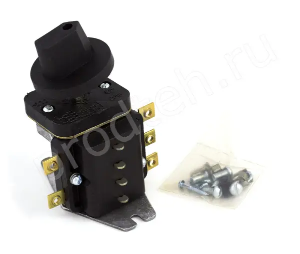 Переключатель ППКП-25А для электроплит малая ручка