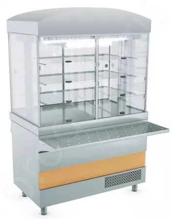 Холодильная витрина ХВ-1200-02 Ривьера Atesy