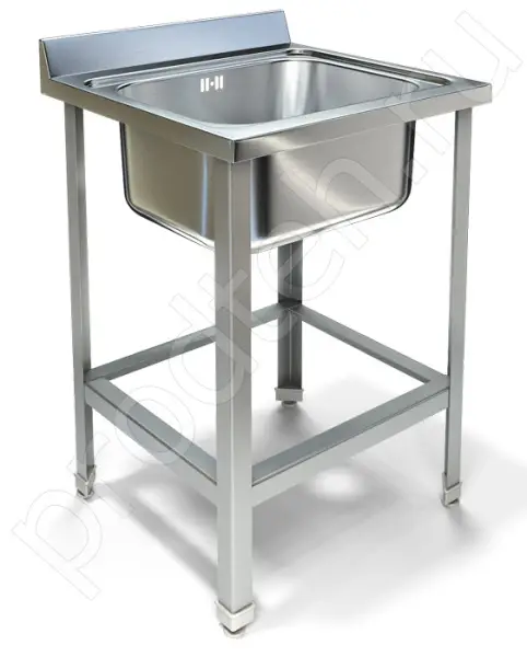 Ванна моечная односекционная ВМ-11/456 Техно ТТ цельнотянутая