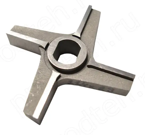 Нож двусторонний d 29 мм для мясорубки-волчка В-2-114