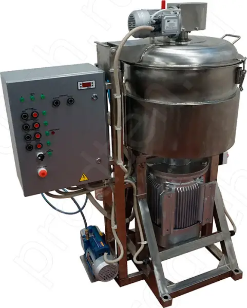 Куттер вакуумный с механизированными мешалкой и выгрузкой ИПКС-032-80(Н) Эльф 4М