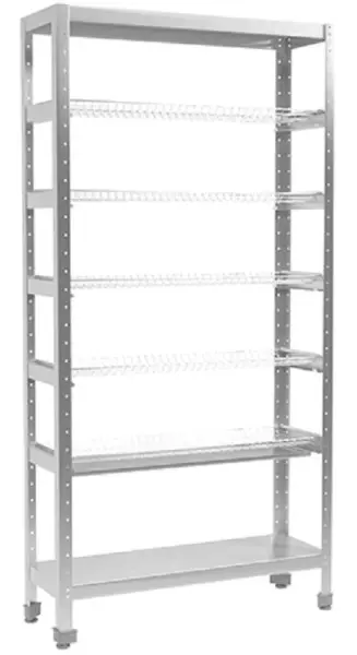 Стеллаж кухонный СТАНДАРТ СКСН-5КС для стаканов и фужеров