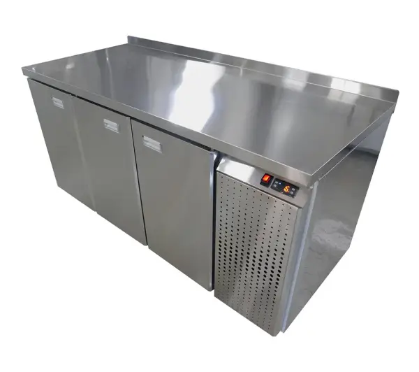 Стол холодильный с бортом 3 двери СХП-3Д-183/70