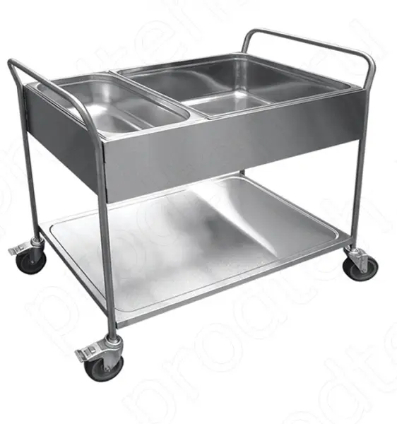 Тележка сервировочная ТС-100 Абат для сбора посуды