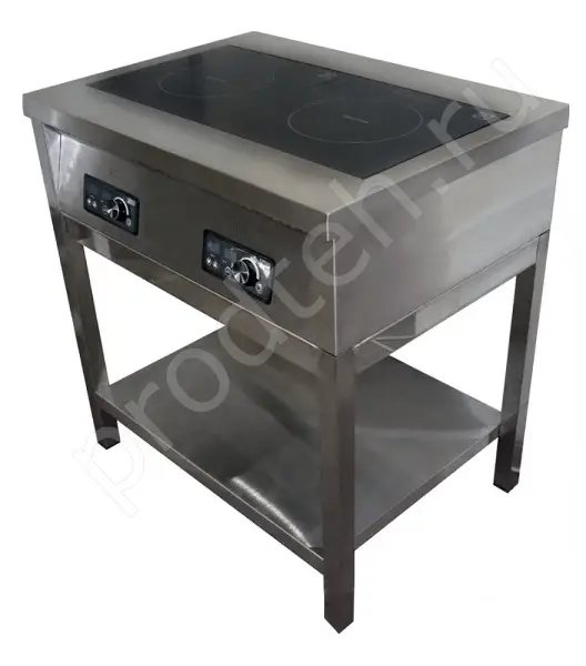 Плита индукционная ПИ-2 ЦМИ 2-х конфорочная (ширина 820 мм)