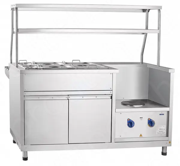 Мармит универсальный для 1-х и 2-х блюд паровой ЭМК-70КМУ (Аста) Абат