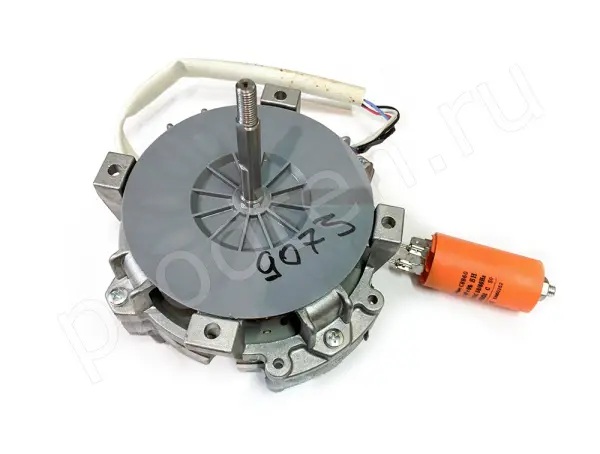 Двигатель асинхронный конденсаторный КЕР-0,20-01, 0,20 кВт, 230 В, 2750 об/мин, 8 мкФ, пластик цена