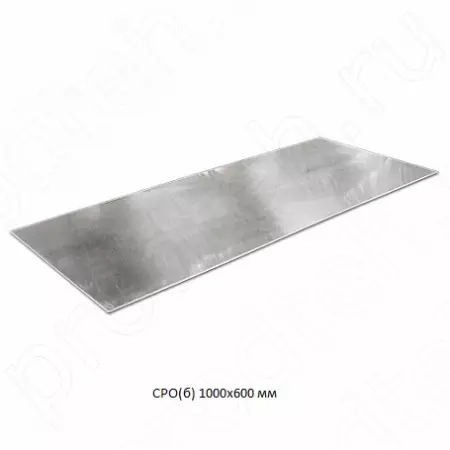 Полка сплошная для стола ЦК-СРО, СРО(б) 1000х600 мм