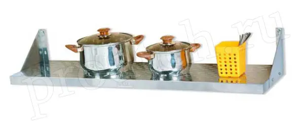 Полка кухонная ПНК-Р 1200х300 ТММ перфорированная