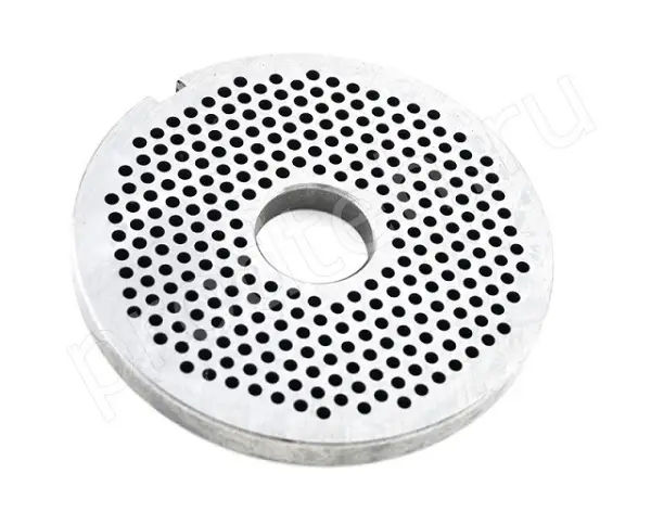 Решётка 3 мм МИМ-300.00.016 для мясорубки МИМ-300, МИМ-300М, МИМ-350 (под бурт)
