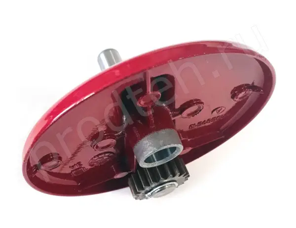 Фланец планетарного миксера красный 105 мм для моделей KitchenAid