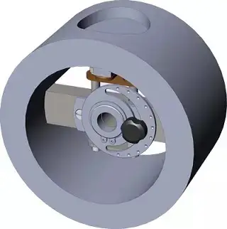 Барабан формовочный ИПКС-123Гм-1/100 одинарный, диаметр формы 100 мм